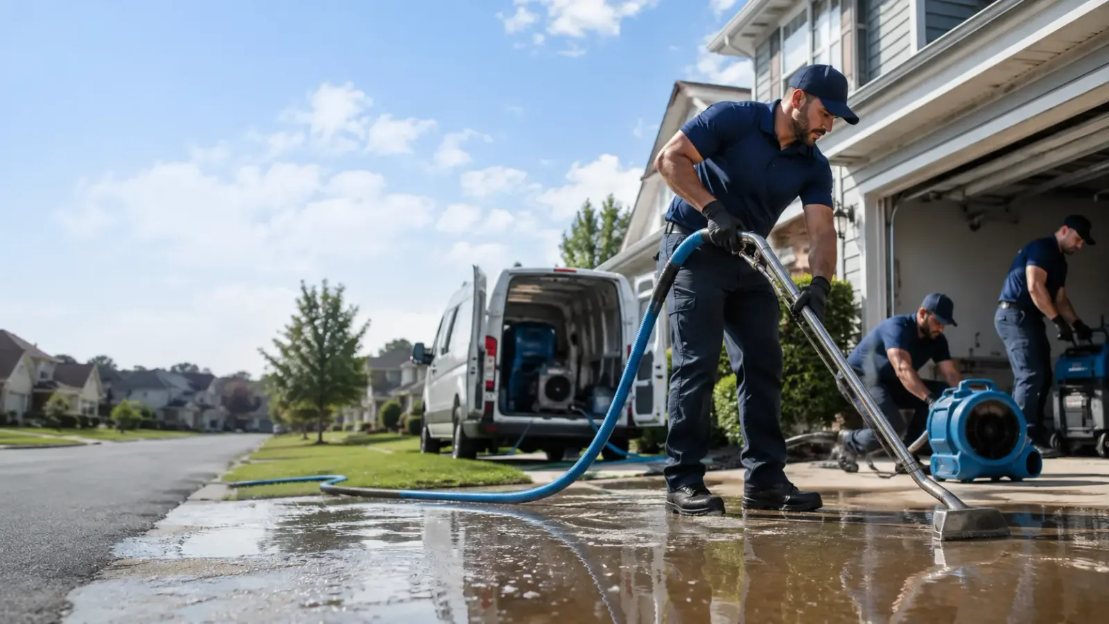 Flood Damage Restoration in Mcfaddin, TX